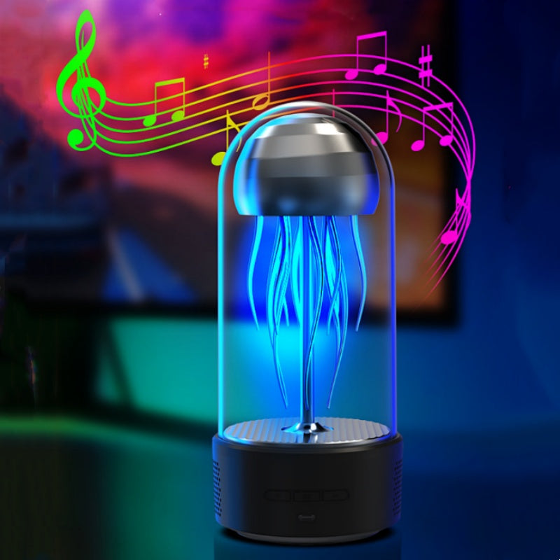 Creative Jellyfish Bluetooth Speaker Colorful Flashing Lamp Octopus Audio Mini Portable Subwoofer Birthday Valentine's Day Gifts - Bellarte Enchanté Creative Jellyfish Bluetooth Speaker Colorful Flashing Lamp Octopus Audio Mini Portable Subwoofer Birthday Valentine's Day Gifts
